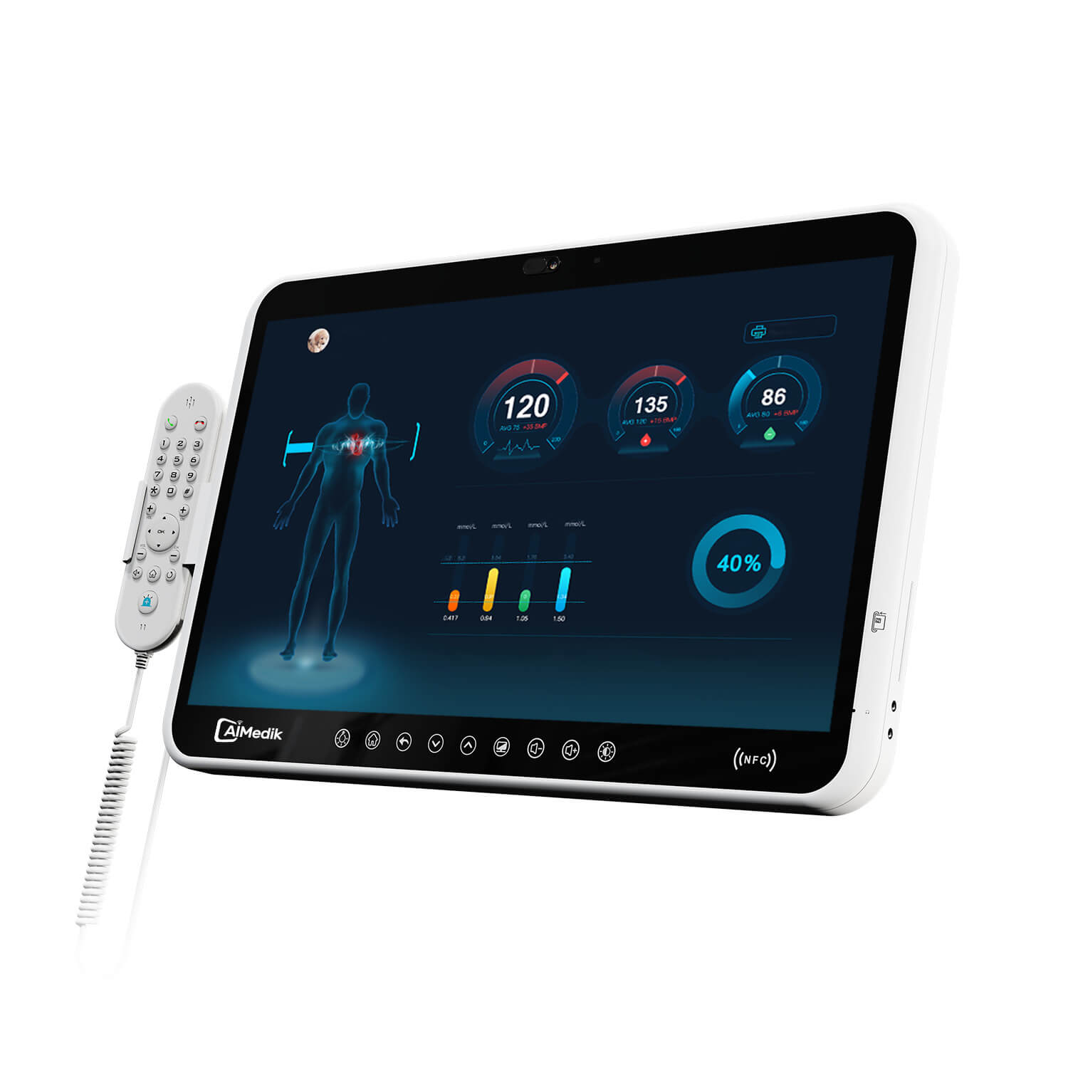 MT21</br>21.5″ Bedside Infotainment Terminal